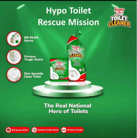 Hypo Toilet Rescue Campaign!