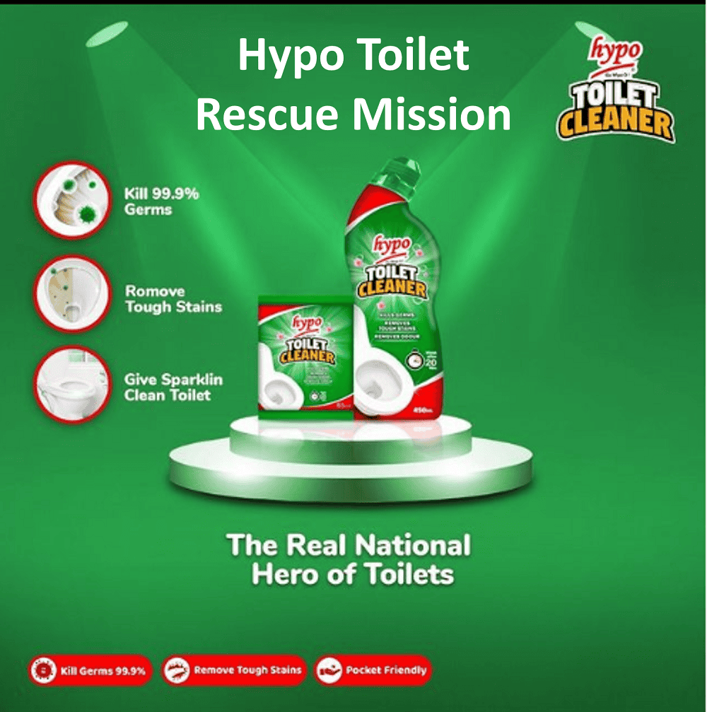 Hypo Toilet Rescue Campaign!