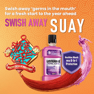 Listerine's SwishAwaySuay Elevates Your Lunar Smile this Chinese New Year