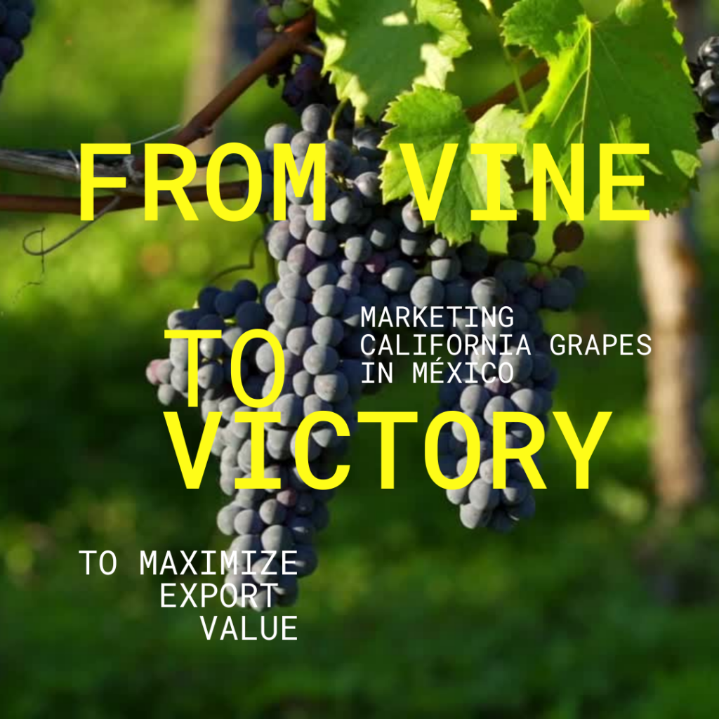 From Vine to Victory Global Gains for California Grapes