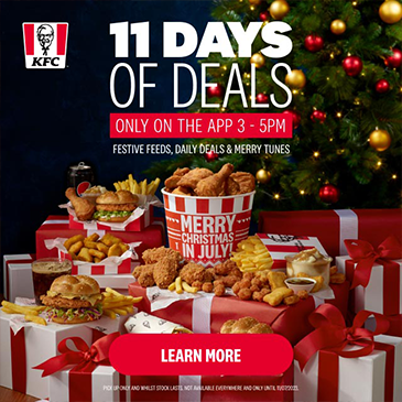 KFC: Xmas Media in July