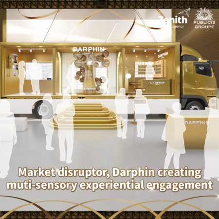 Market disruptor, Darphin creating muti-sensory experiential engagement