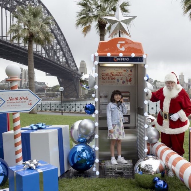 Telstra Free Calls to Santa- powered by Generative AI