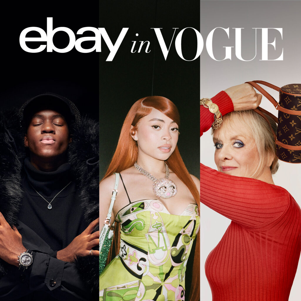 eBay in Vogue Fashion Campaign