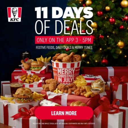 KFC- Xmas Media in July