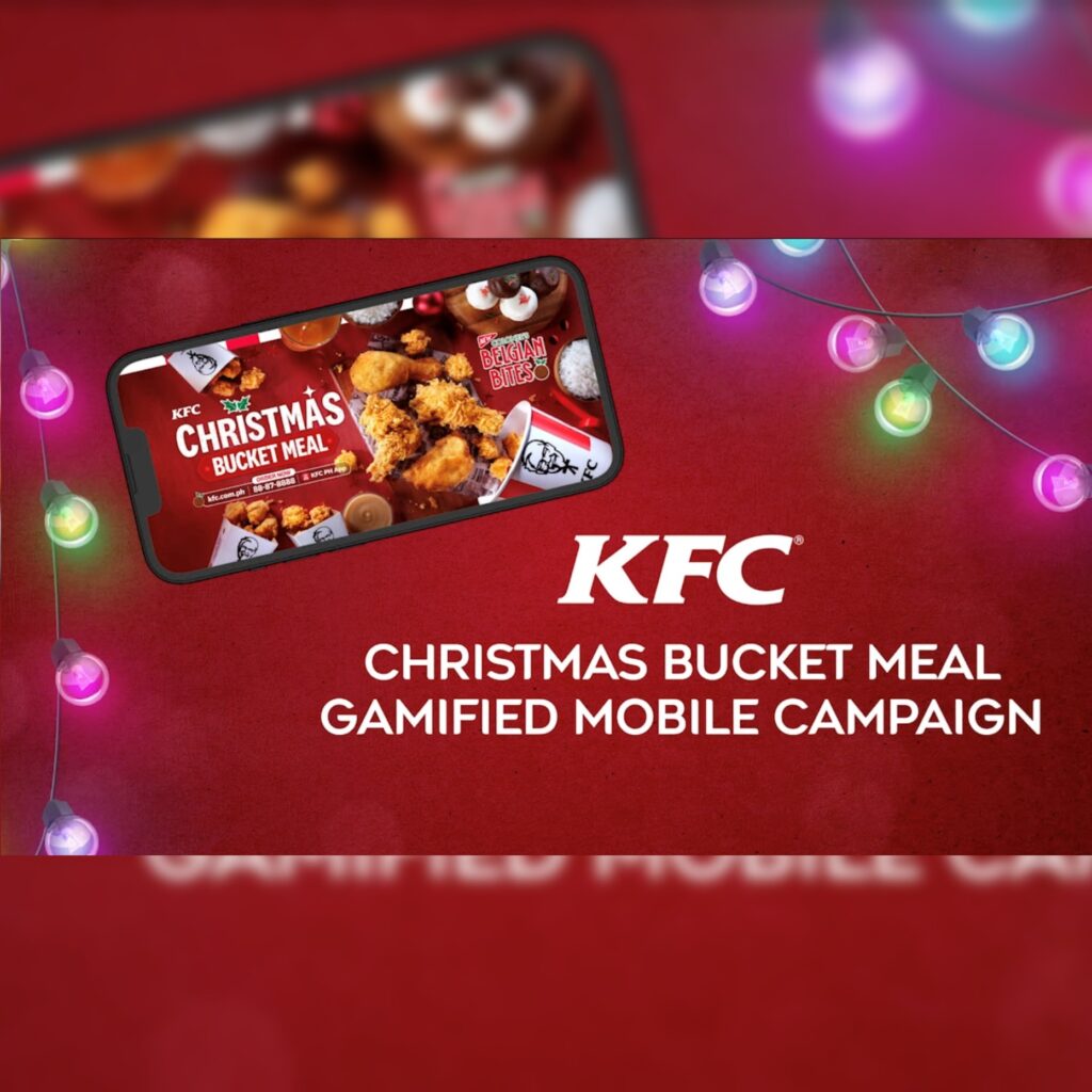 Mobile Gamification Pumps Up The Party in KFC Christmas Bucket Feast Campaign